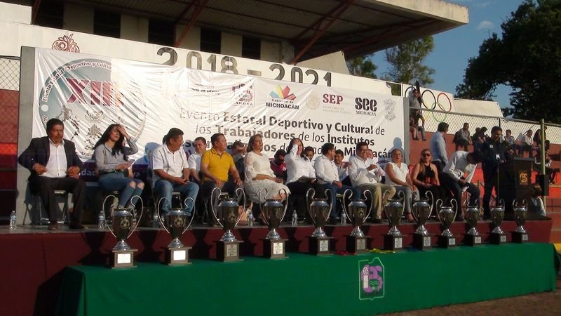 Evento Deportivo Cultural Trabajadores Tecnologicos Michoacán
