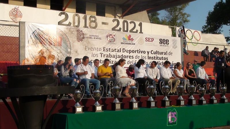 Evento Deportivo Cultural Trabajadores Tecnologicos Michoacán