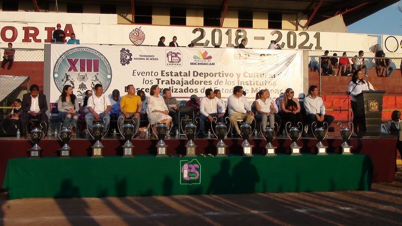 Evento Deportivo Cultural Trabajadores Tecnologicos Michoacán