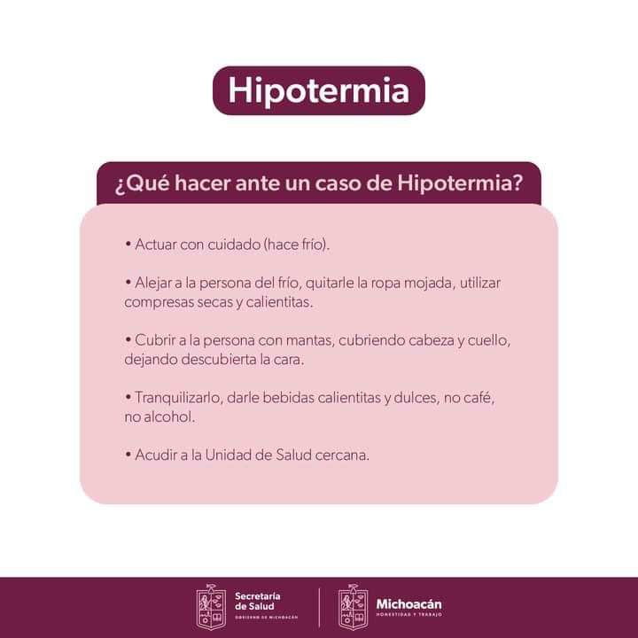 hipotermia